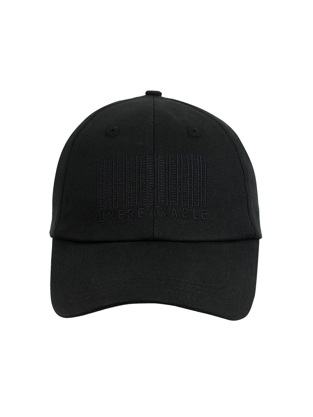 

The Roadster Lifestyle Co Unisex Embroidered Cotton Baseball Cap, Black