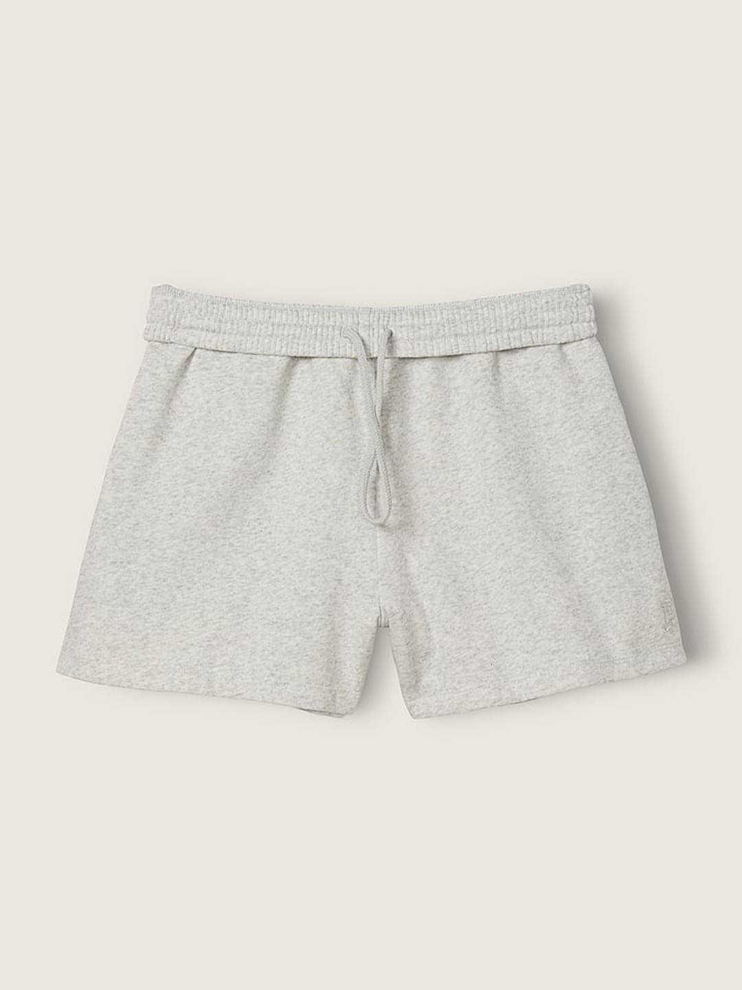 

Victoria's Secret PINK High-Waist Relaxed Fit Campus Shorts, Grey