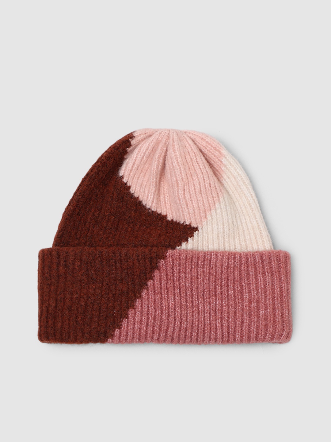 

ONLY Women Colourblocked Beanie, Assorted