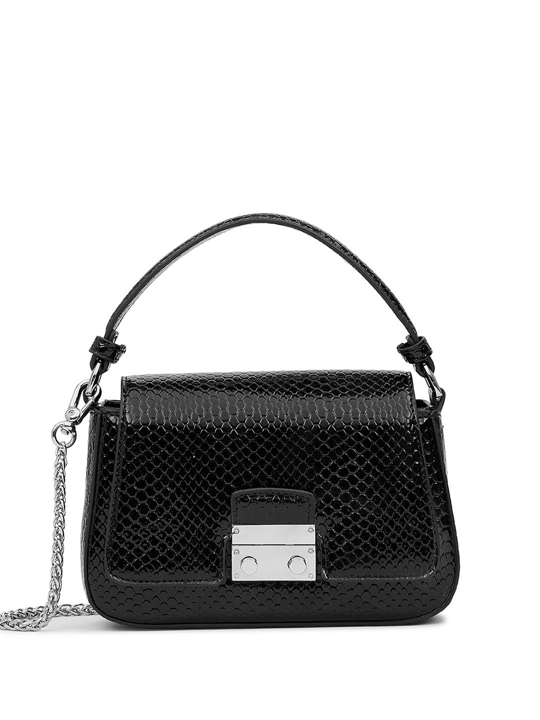 

MIRAGGIO Black PU Molly Crossbody Bag