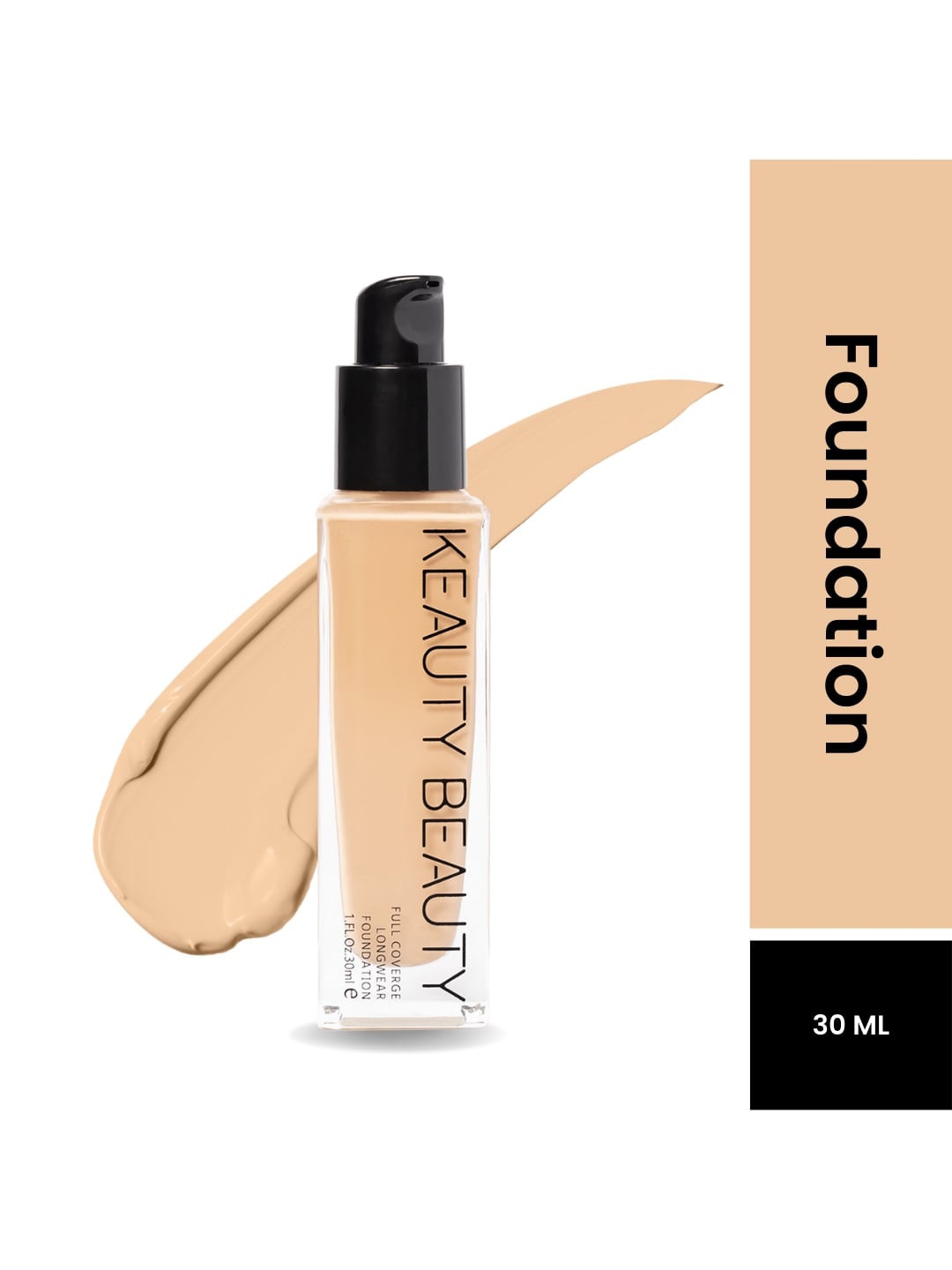 

Keauty Beauty Long Wear Full Coverage Matte Foundation 30 ml Shade 09, Nude