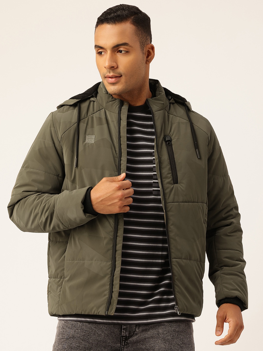 

Monte Carlo Hooded Padded Jacket, Olive