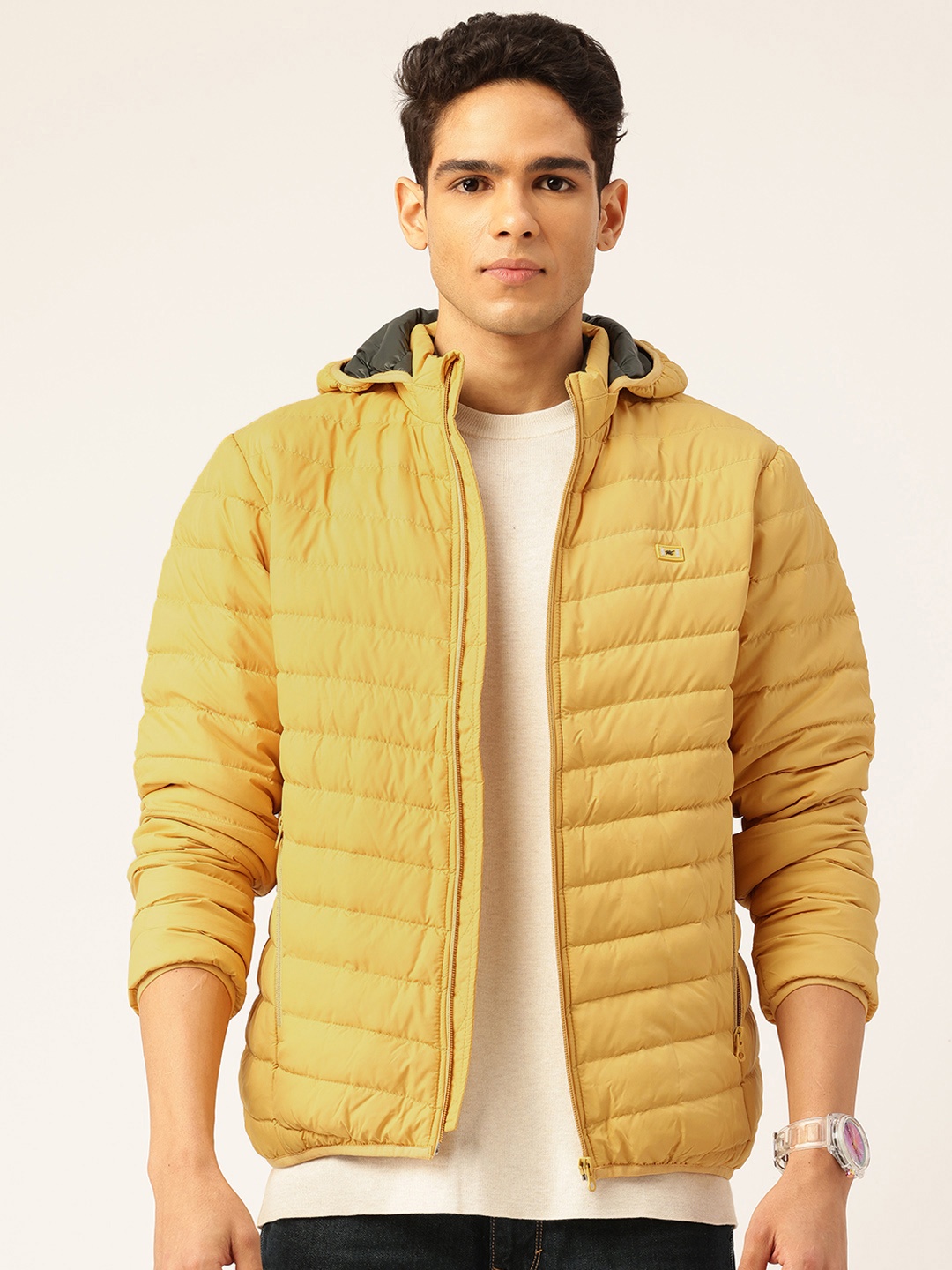 

Monte Carlo Hooded Padded Jacket, Yellow