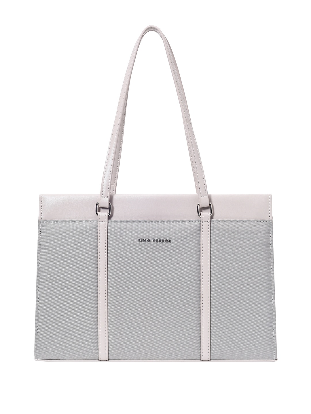 

Lino Perros Structured Shoulder Bag, Grey