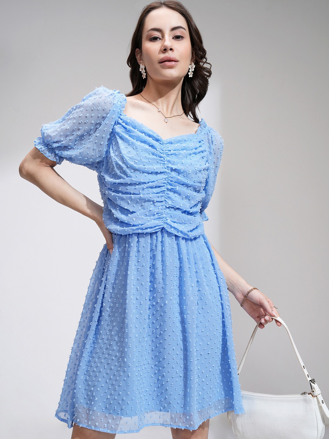 

Tokyo Talkies A-Line Dress, Blue