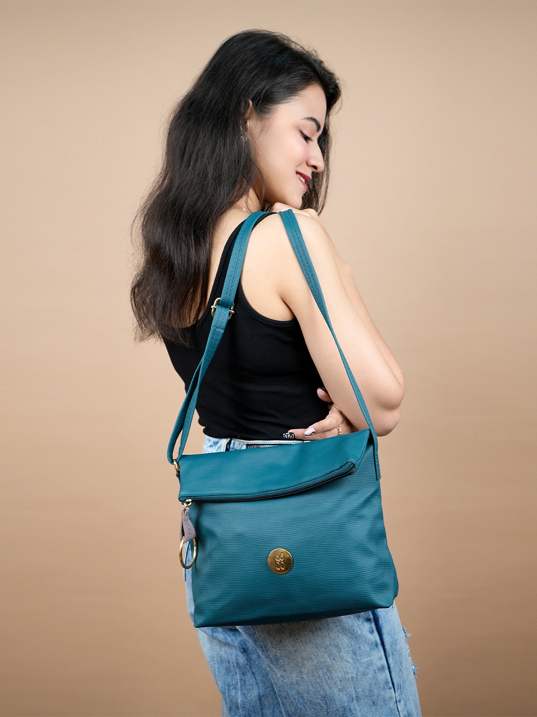 

Baggit Izumi Vogue Sling Bag, Teal