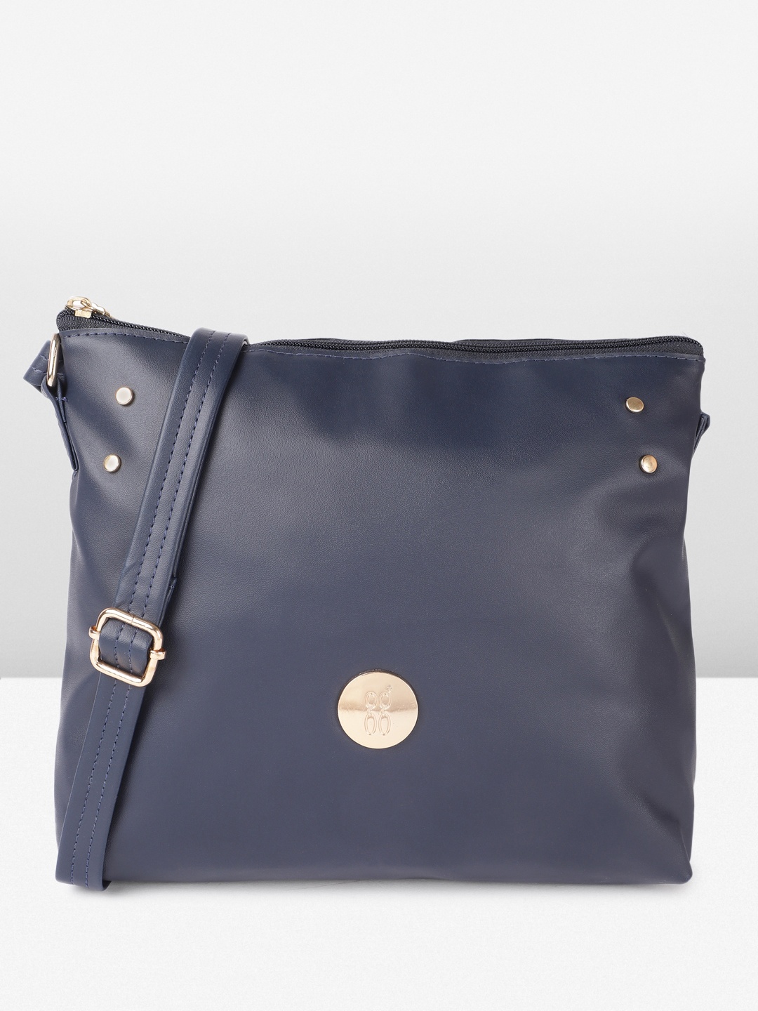 

Baggit Lxe Roux Hh Magen Oversized Structured Sling Bag, Navy blue