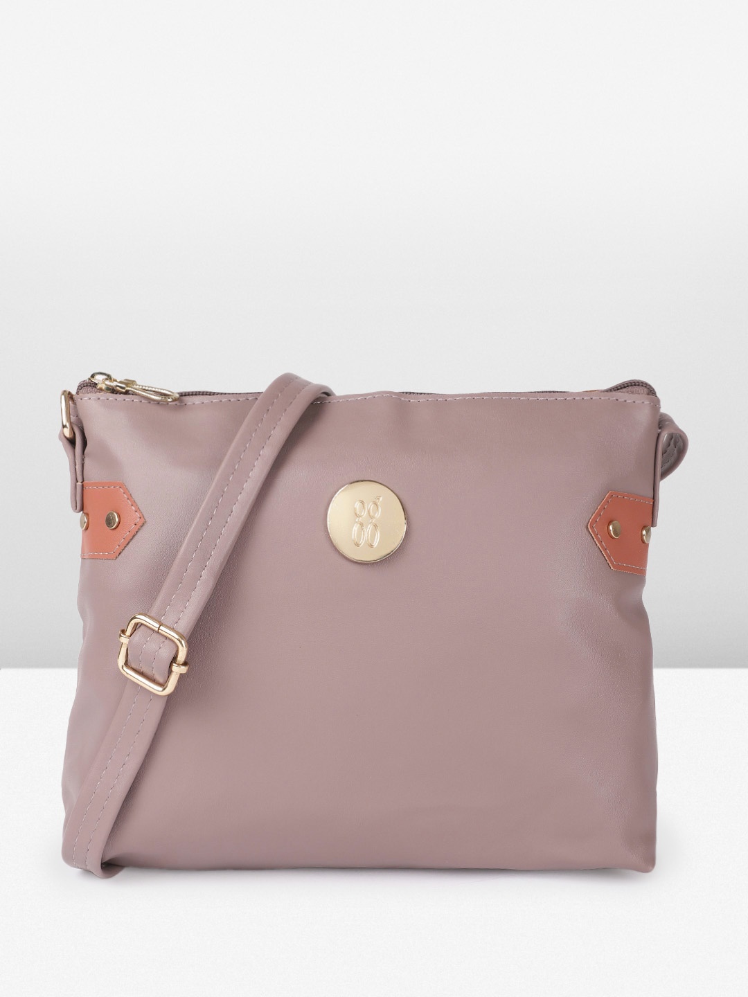 

Baggit Lxe Benn Hh Magen Structured Sling Bag, Mauve