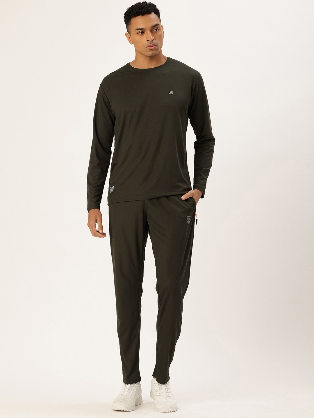 Sports52 wear Men Comfort Fit Sports Tracksuit, Olive