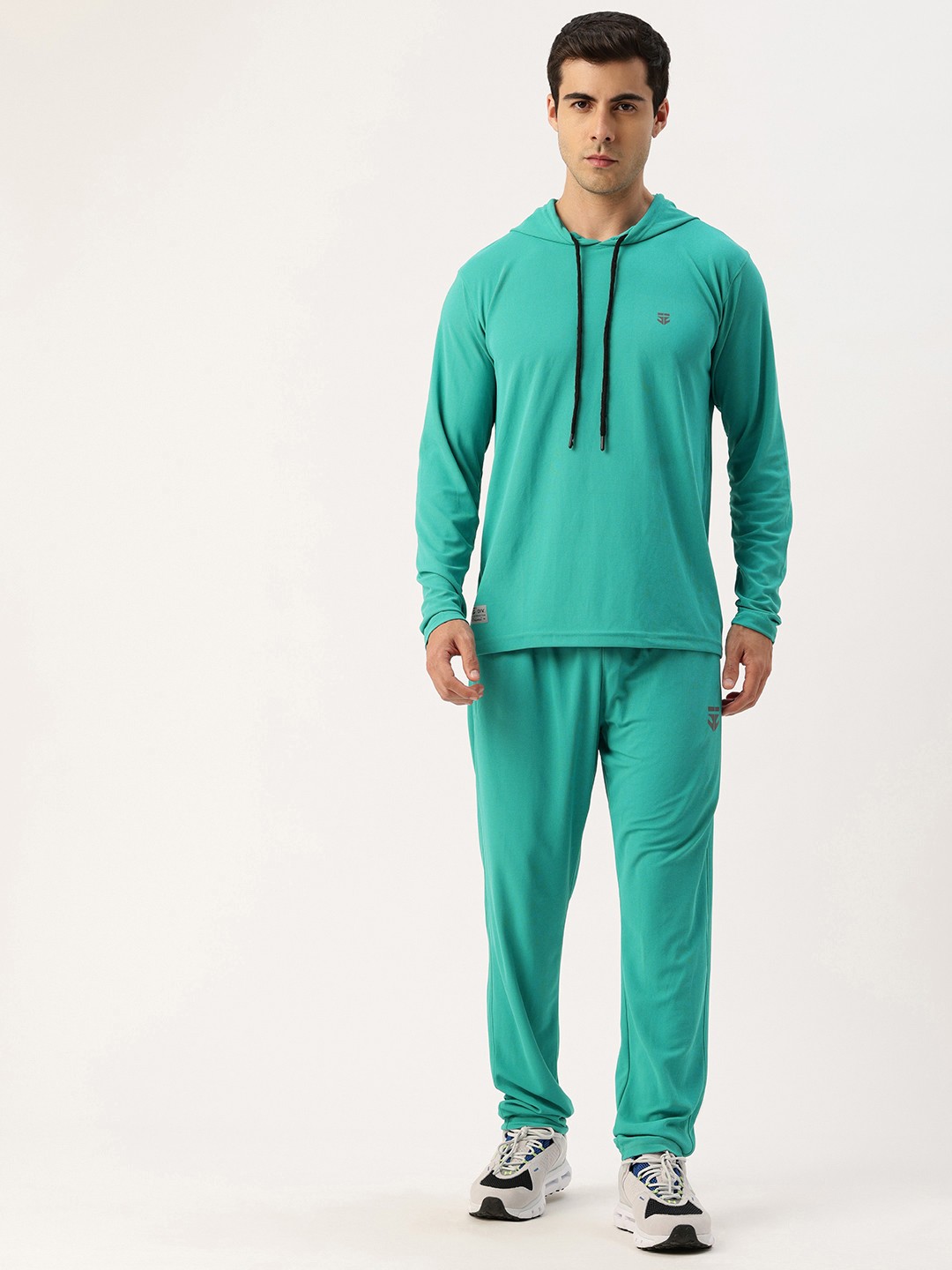 

Sports 52 wear Hooded Sports Tracksuit, Turquoise blue