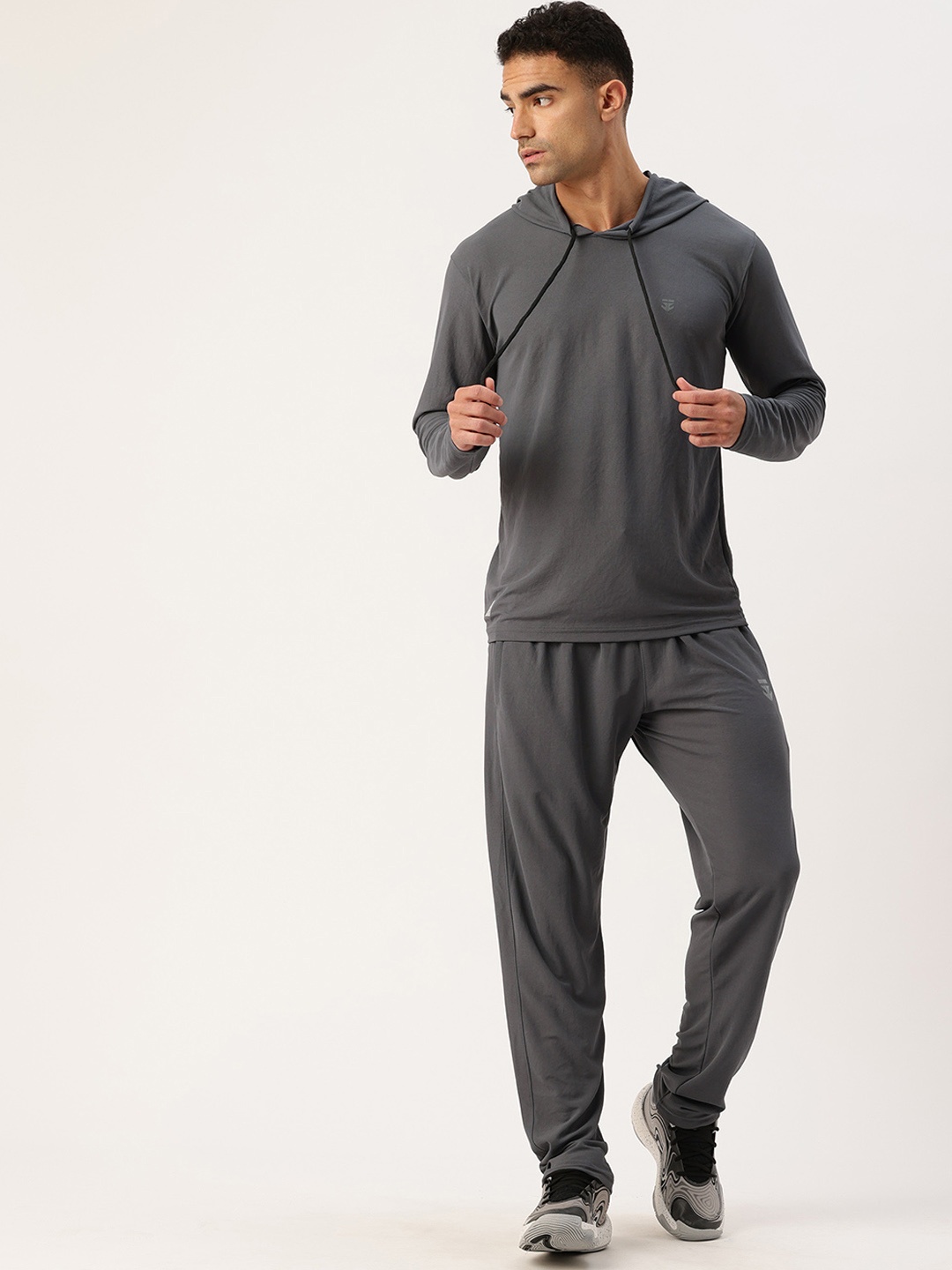 

Sports52 wear Men Hooded Tracksuit, Grey