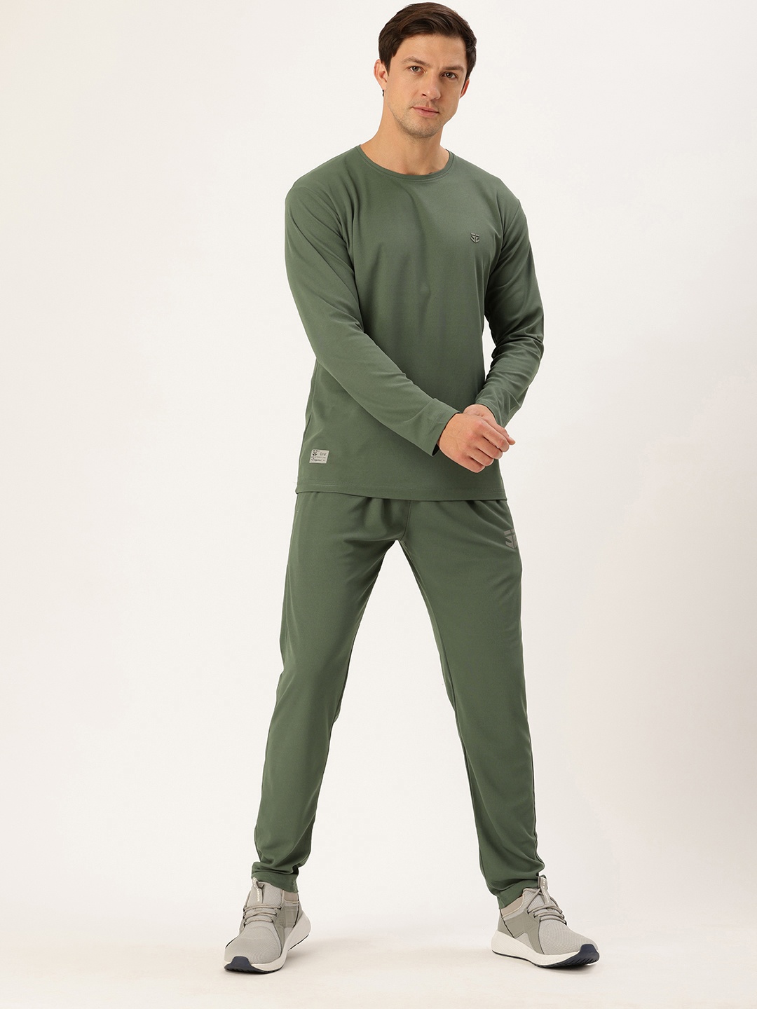 

Sports52 wear Men Comfort Fit Sports Tracksuit, Olive