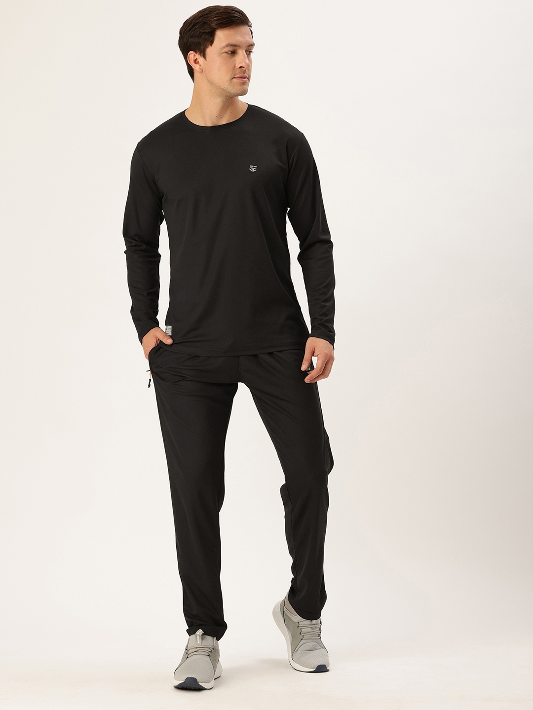 

Sports52 wear Men Comfort Fit Sports Tracksuit, Black