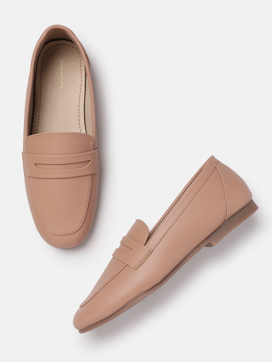 

Van Heusen Women Penny Loafers, Peach