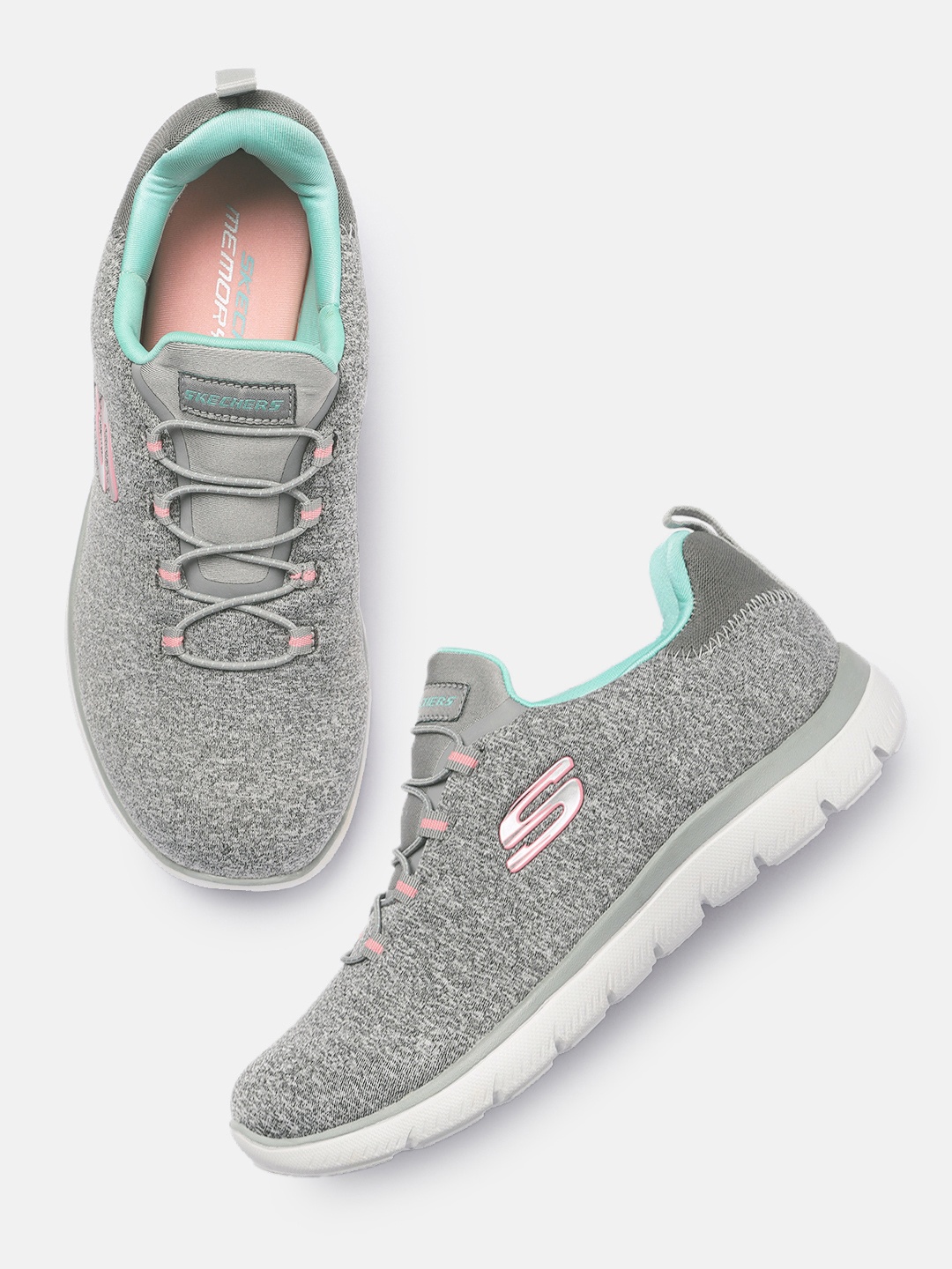 

Skechers Women SUMMITS - QUICK GETAWAY Sneakers, Grey