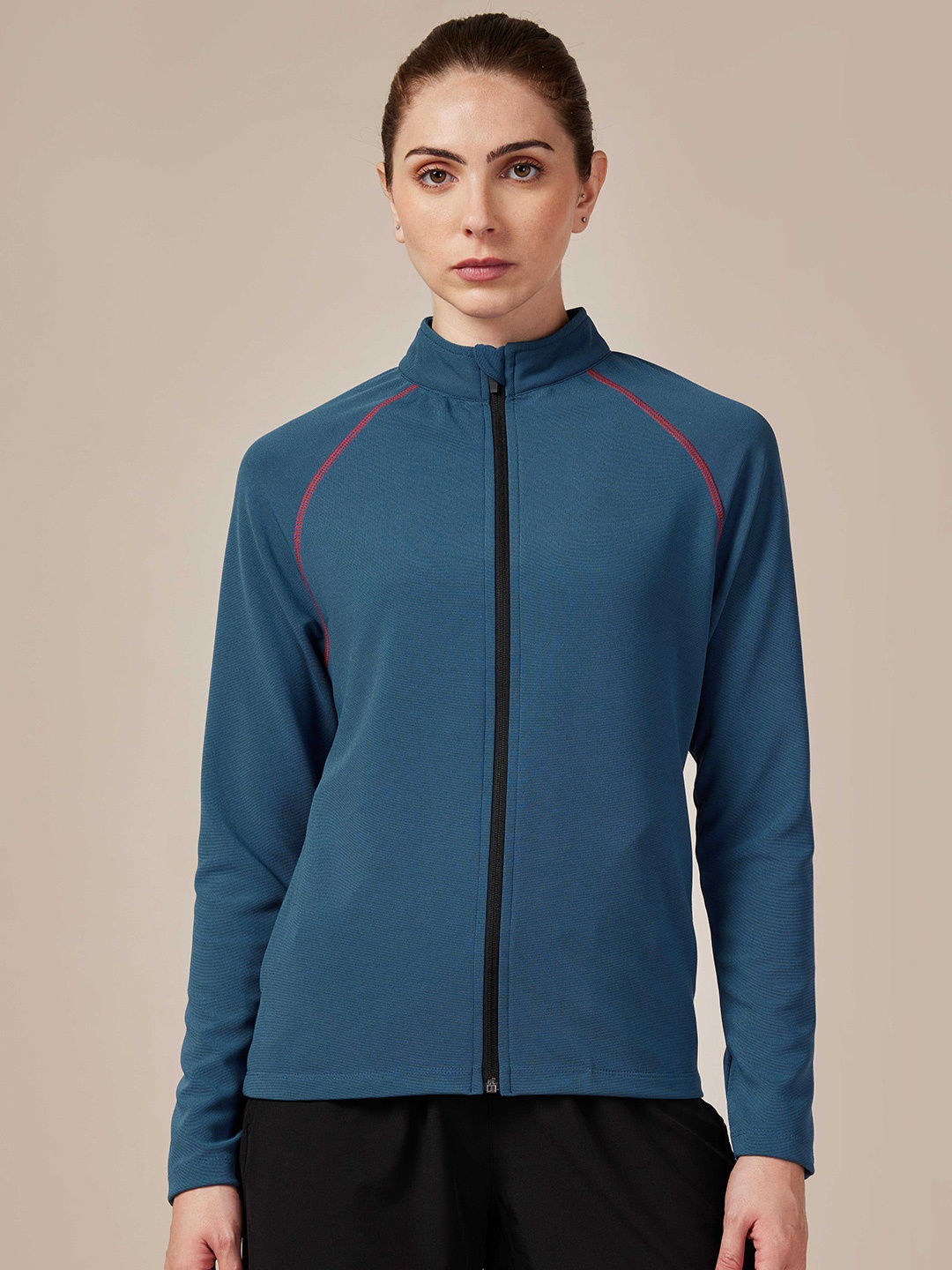 

CULT Women Warm-up Sporty Jacket, Blue