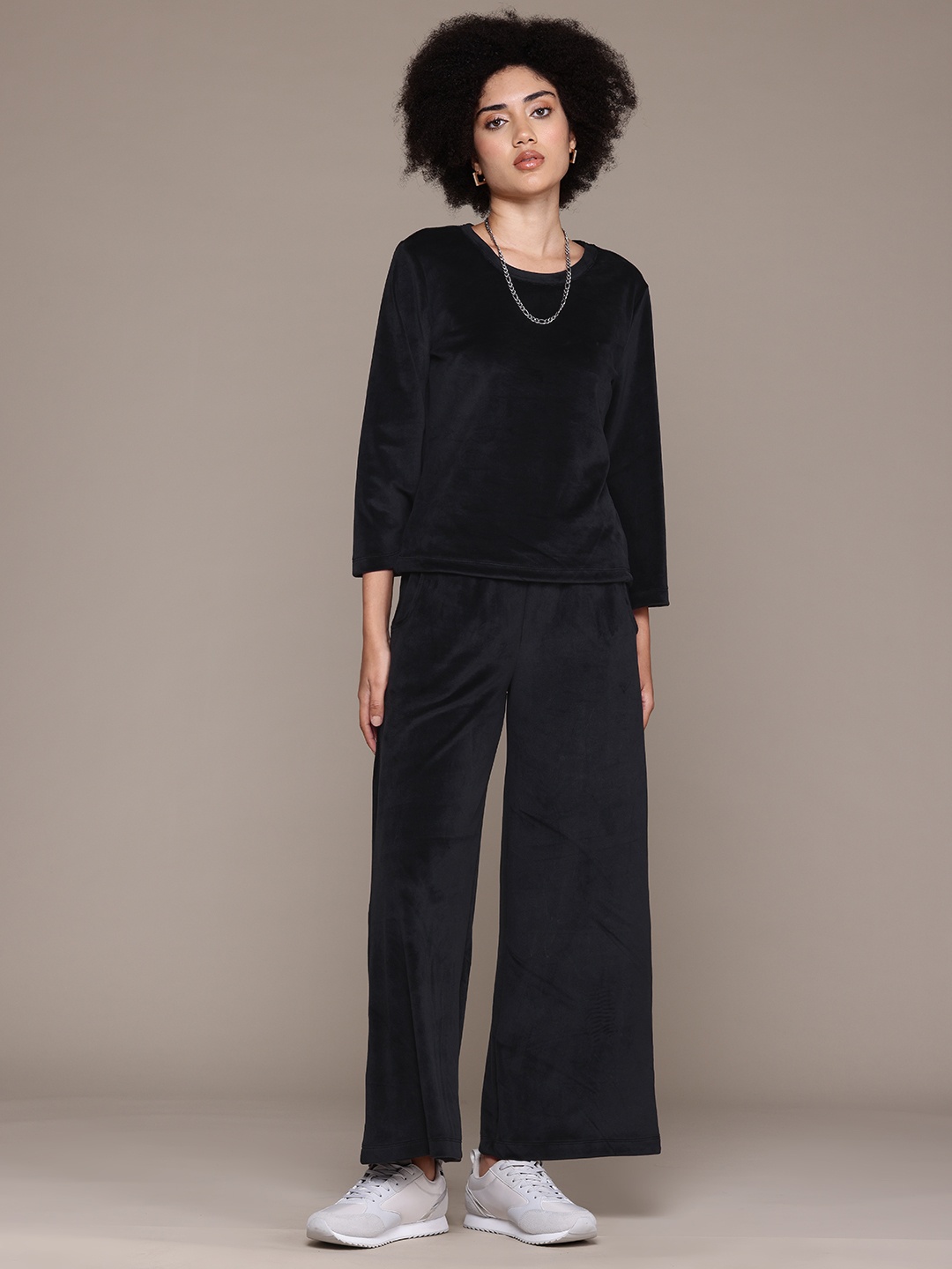 

Roadster Top & Trousers, Black