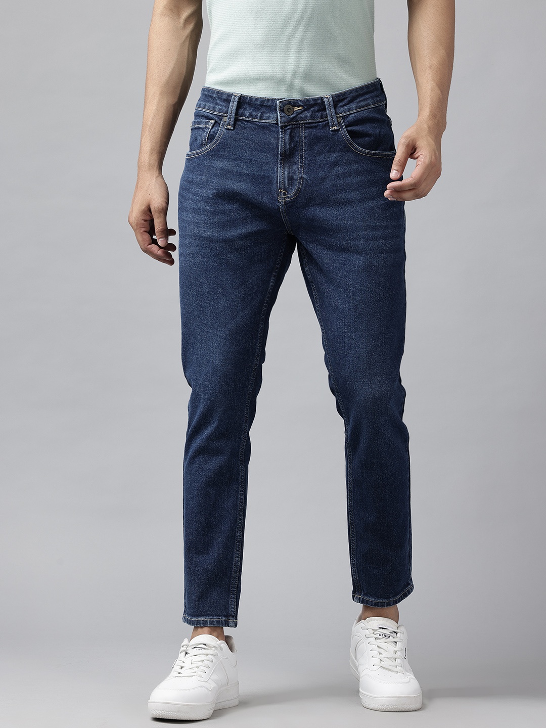 

SPYKAR Men Kano Slim Fit Stretchable Jeans, Blue