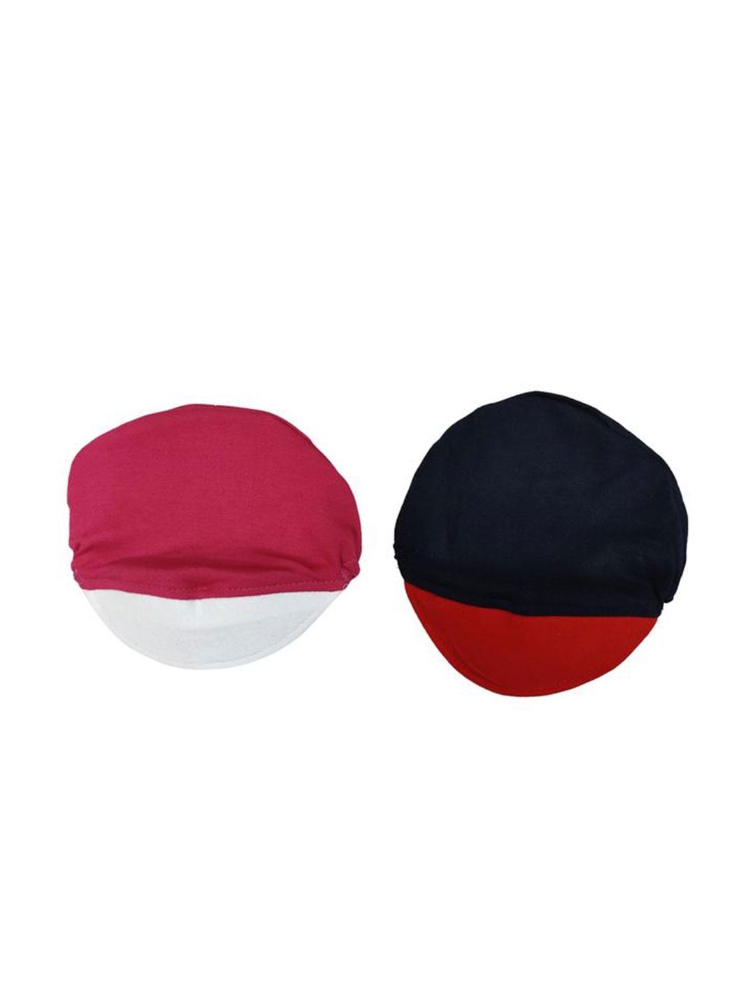 

BAESD Kids Pack Of 2 Colourblocked Baseball Cap, Black
