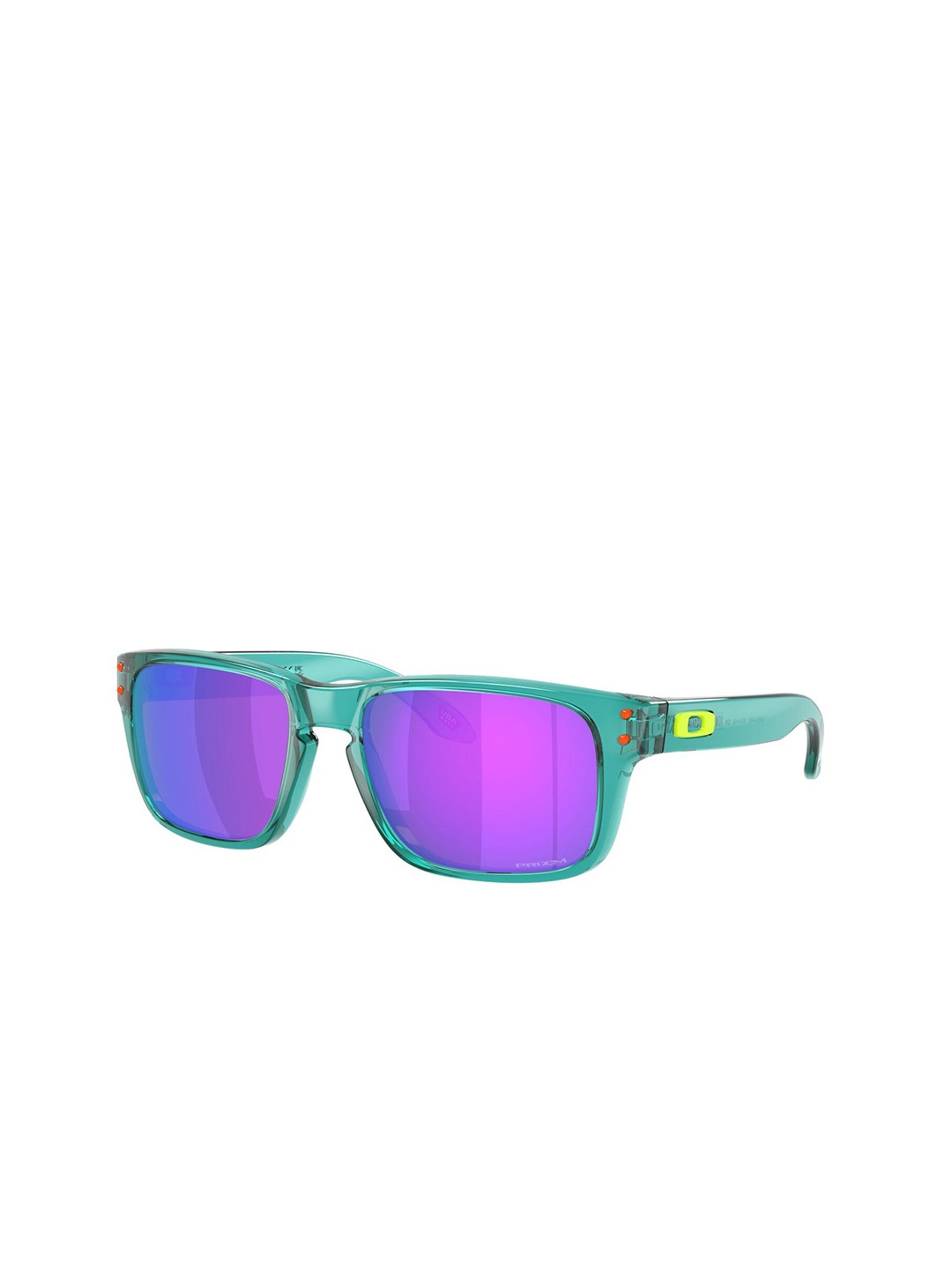 

Oakley Junior Unisex Rectangle Sunglasses with UV Protected Lens, Green