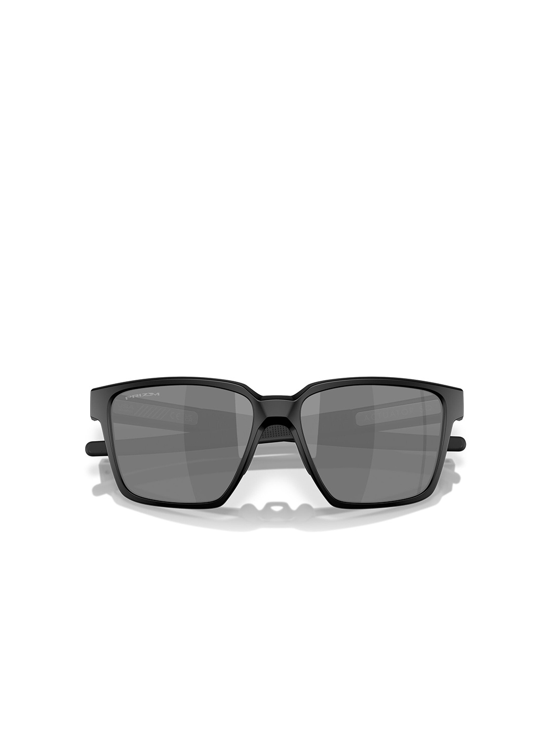 

OAKLEY Unisex Rectangle Sunglasses with UV Protected Lens 888392640239, Grey