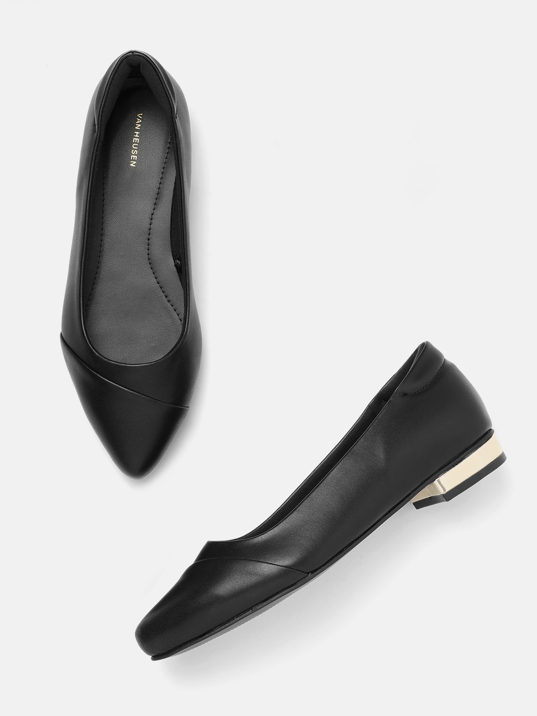 

Van Heusen Women Ballerinas Flats, Black