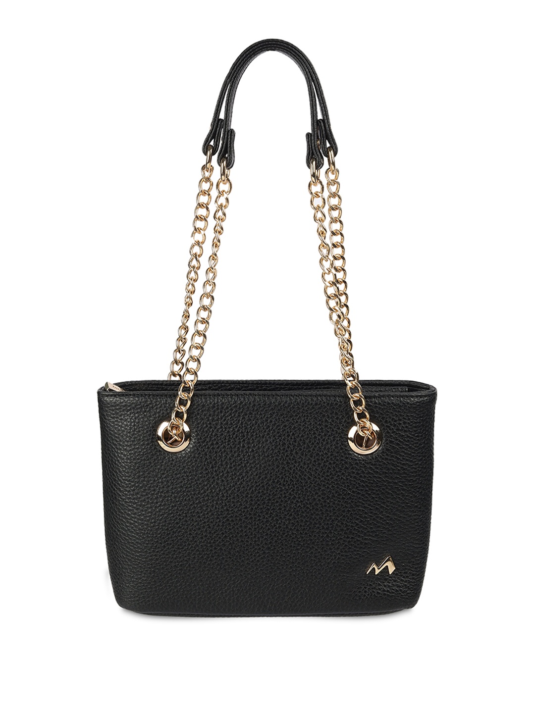 

Metro Textured Shoulder Bag, Black