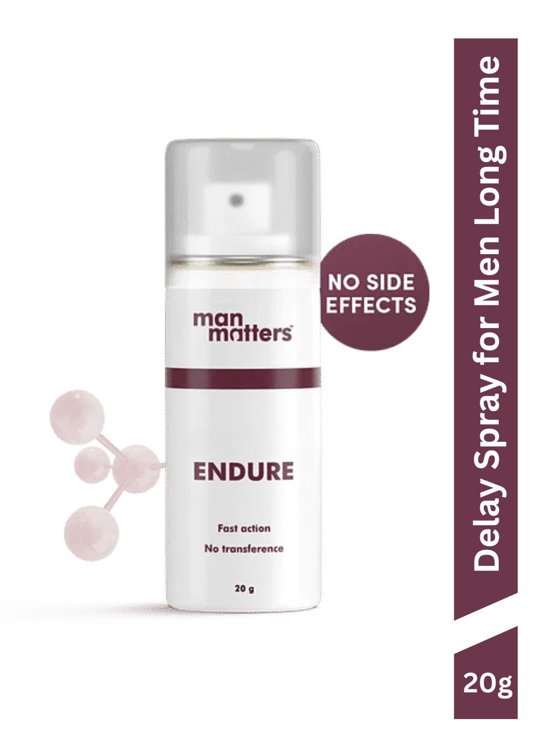 

Man Matters Endure Delay Spray-20g, White