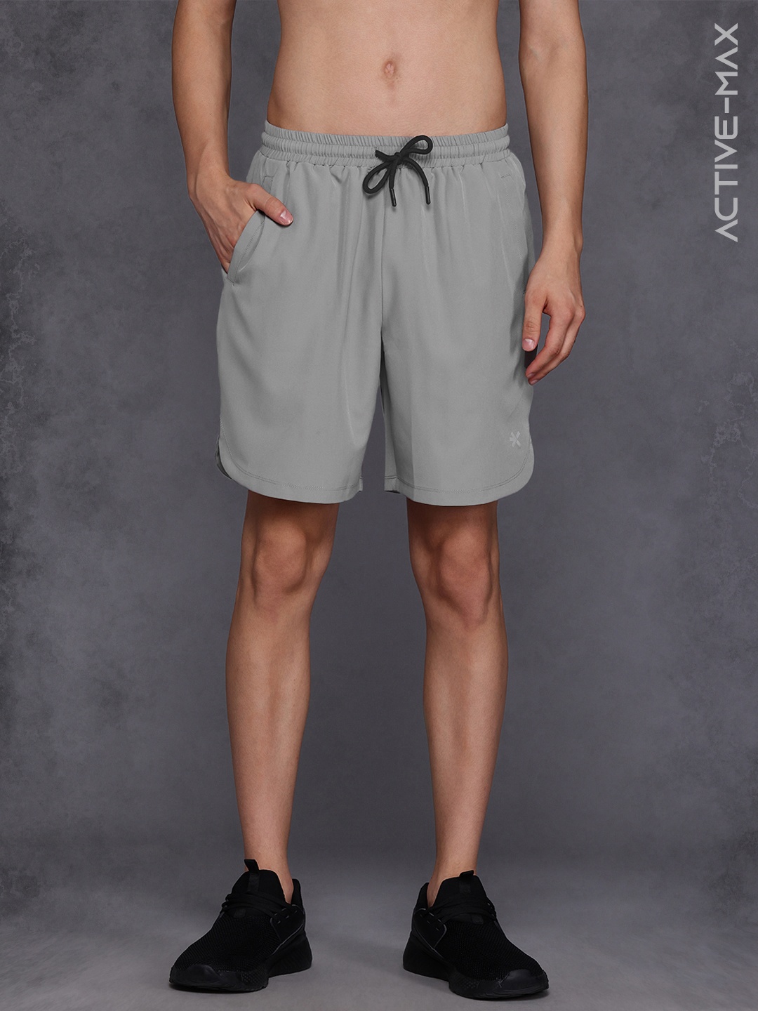 

HRX by Hrithik Roshan Men Sports Shorts, Grey
