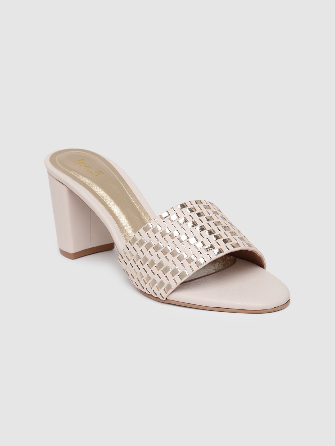 

Inc 5 Embellished Block Heel Sandals, Beige