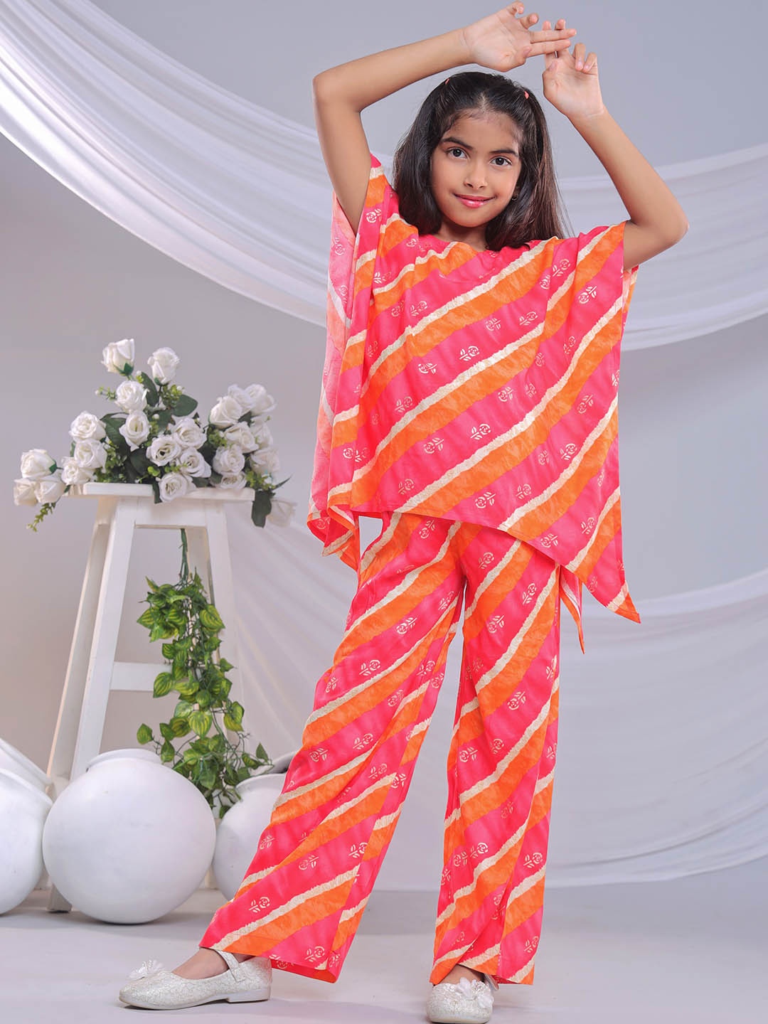 

BAESD Girls Pink Kurta Sets