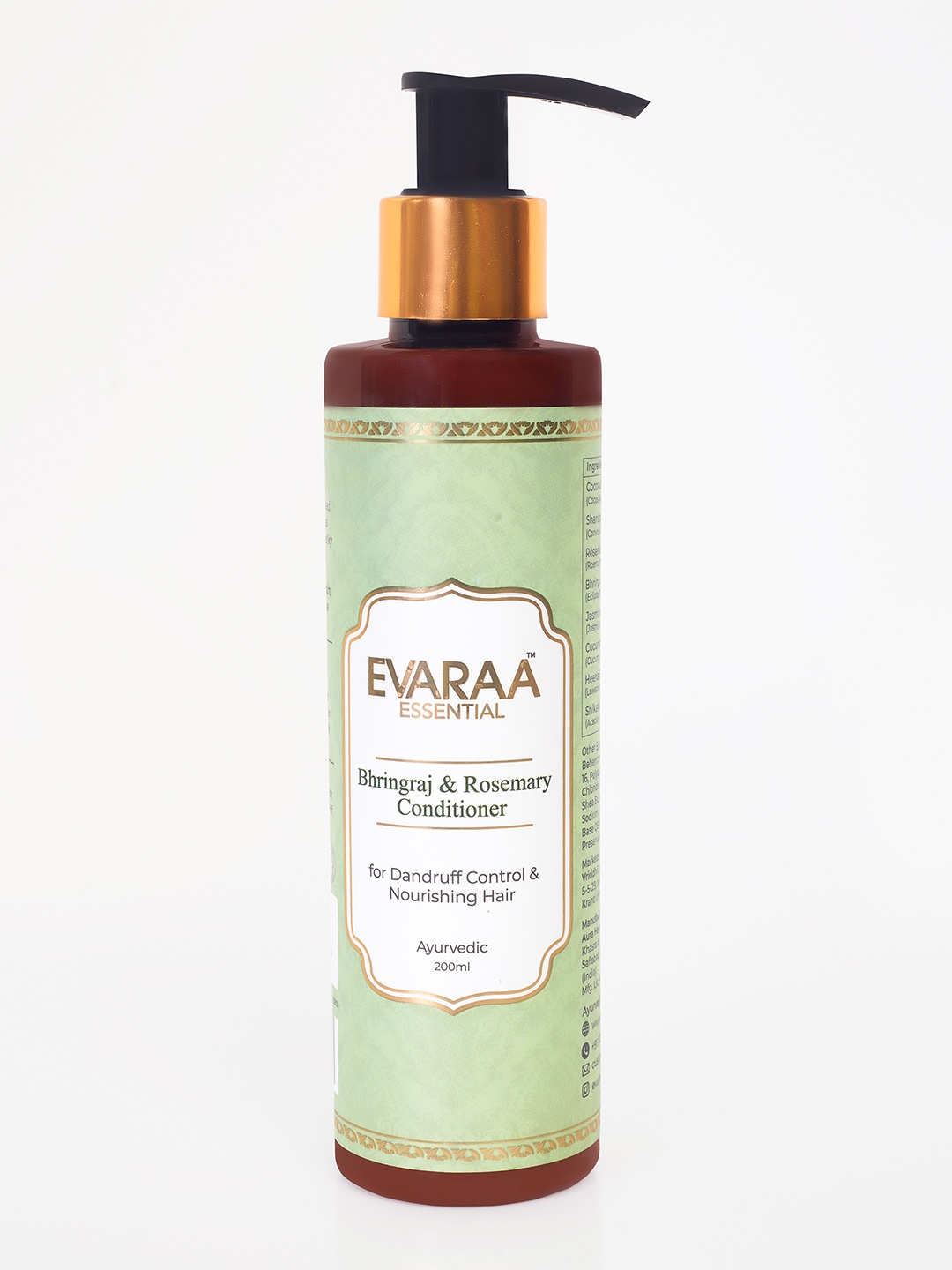 

EVARAA ESSENTIAL Bhringraj & Rosemary Conditioner- 200ml, White