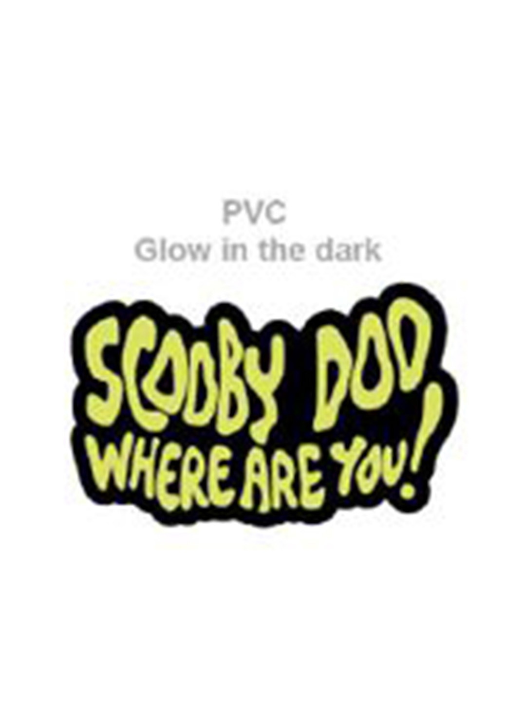 

Crocs Scooby Doo Where Are You Jibbitz, Black