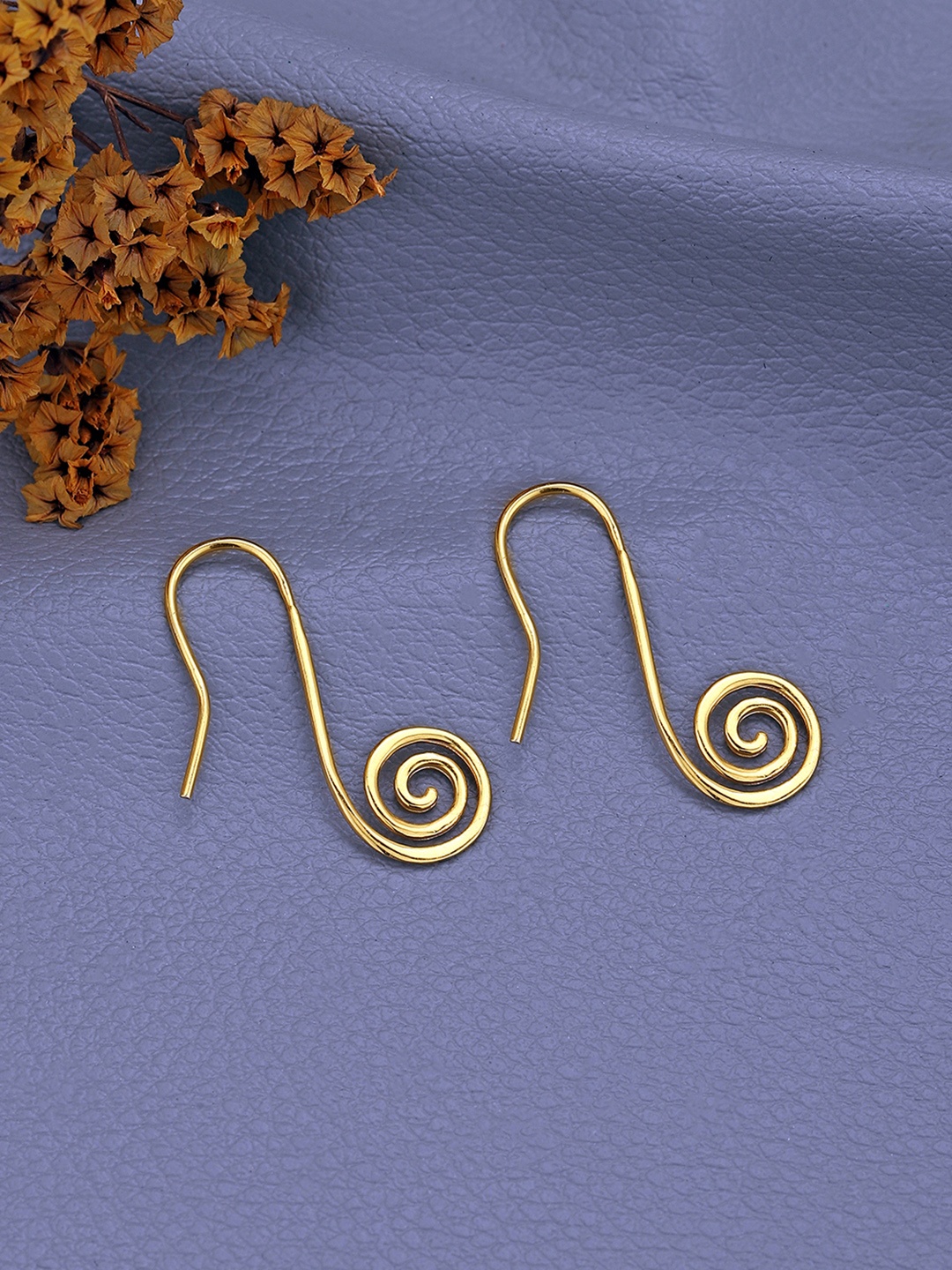 

DressBerry 925 Sterling Silver Earring, Gold