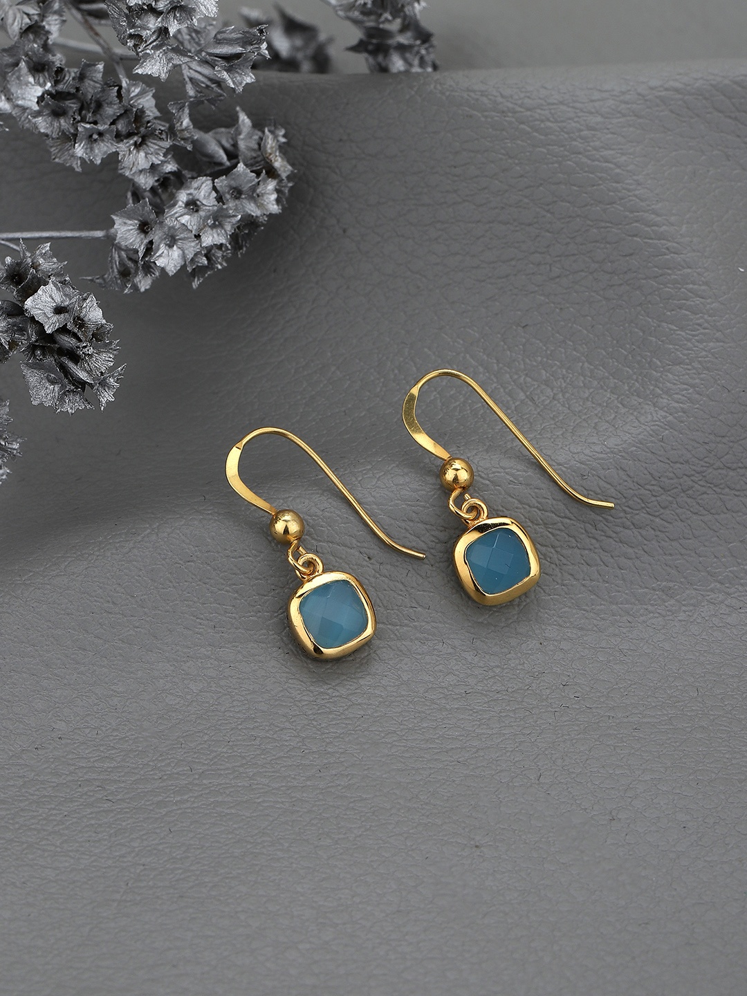 

DressBerry 925 Sterling Silver Earring, Gold