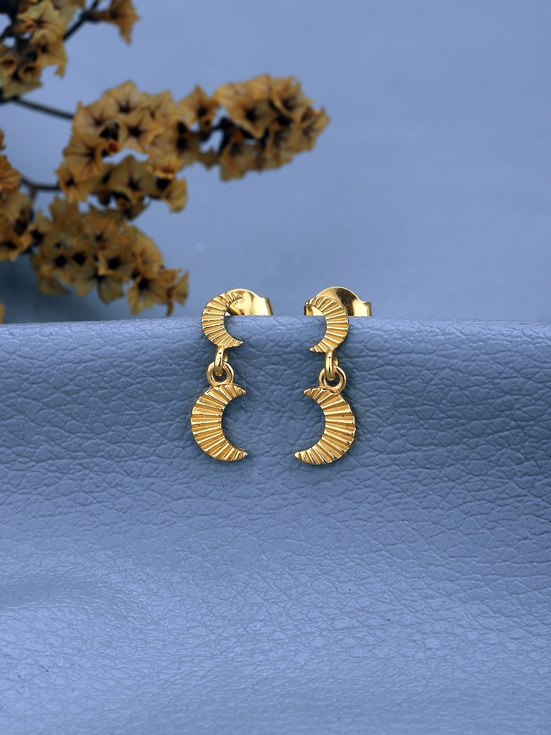 

DressBerry 925 Sterling Silver Earring, Gold