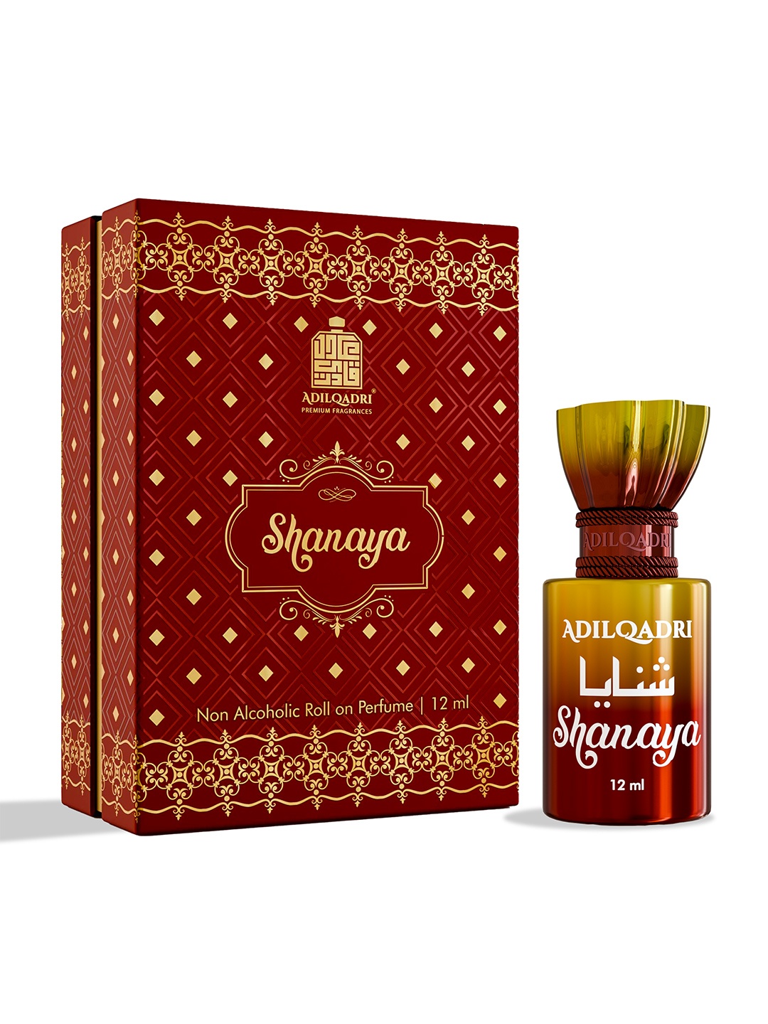 

ADILQADRI Shanaya Luxury Long Lasting Attar-12ml, Red