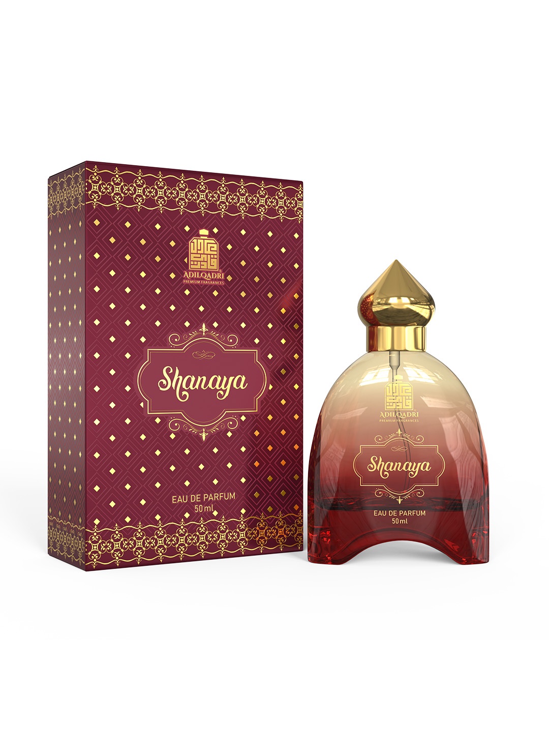 

ADILQADRI Shanaya Long Lasting Eau De Parfum - 50 ml, Red