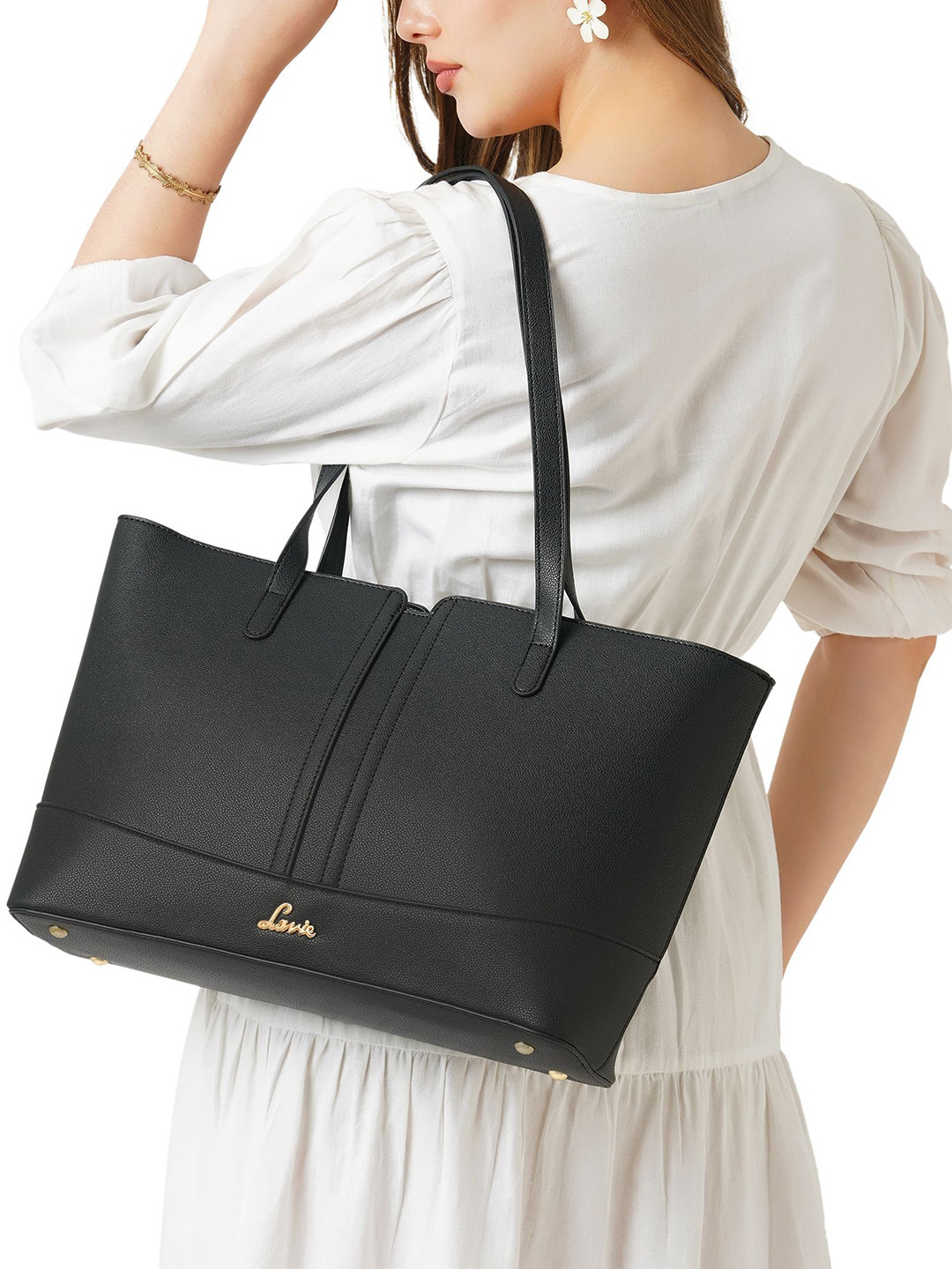 

Lavie Angela Structured Shoulder Bag, Black