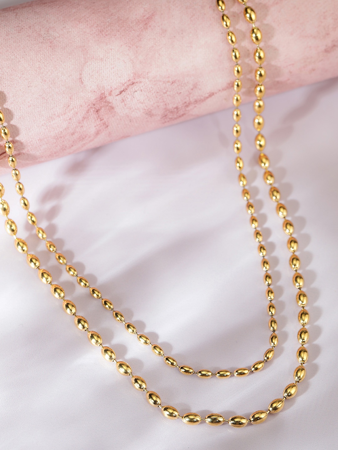 

Avyana Gold-Plated Layered Chain