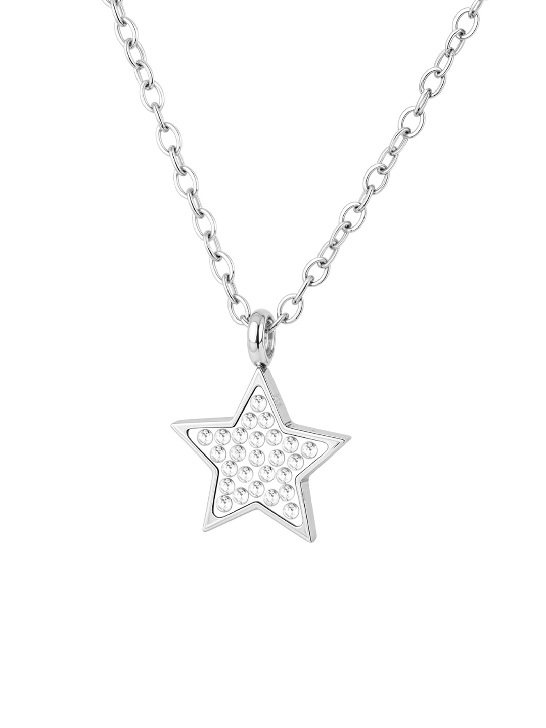 

HighSpark 925 Sterling Silver Star Pendant with Chain