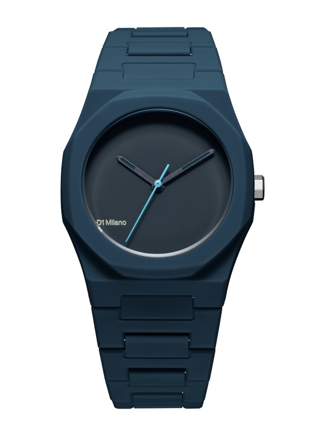 

D1 Milano Unisex Round Dial Quartz Analog Watch - PCBU09, Blue