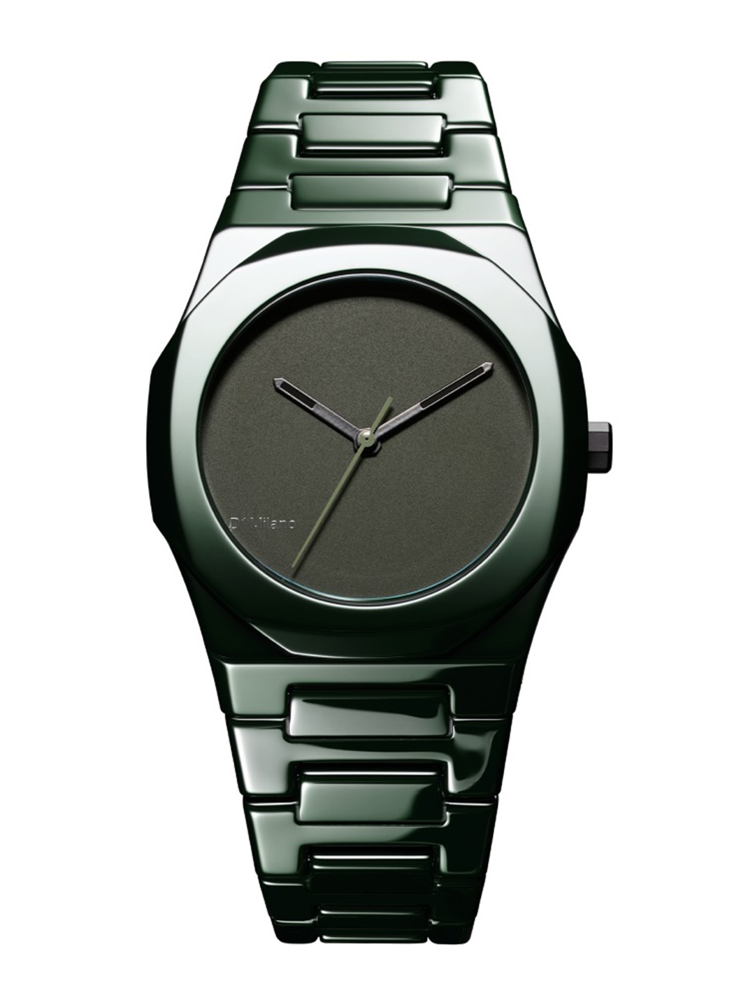 

D1 Milano Men Ceramic Green Dial Quartz Analog Watch - CEBU04