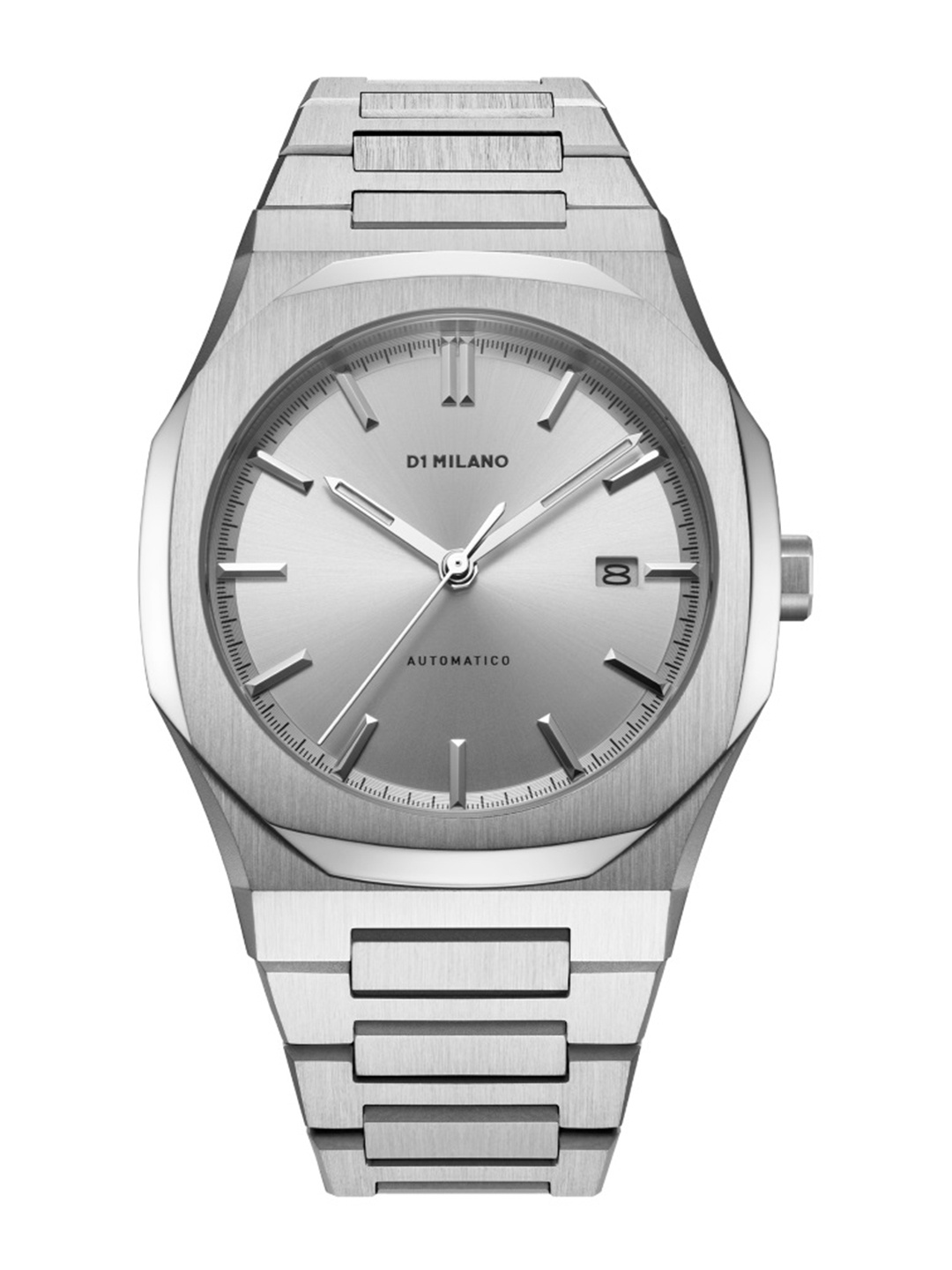 

D1 Milano Men Dial & Stainless Steel Bracelet Style Straps Analogue Watch ATBJ16, Silver