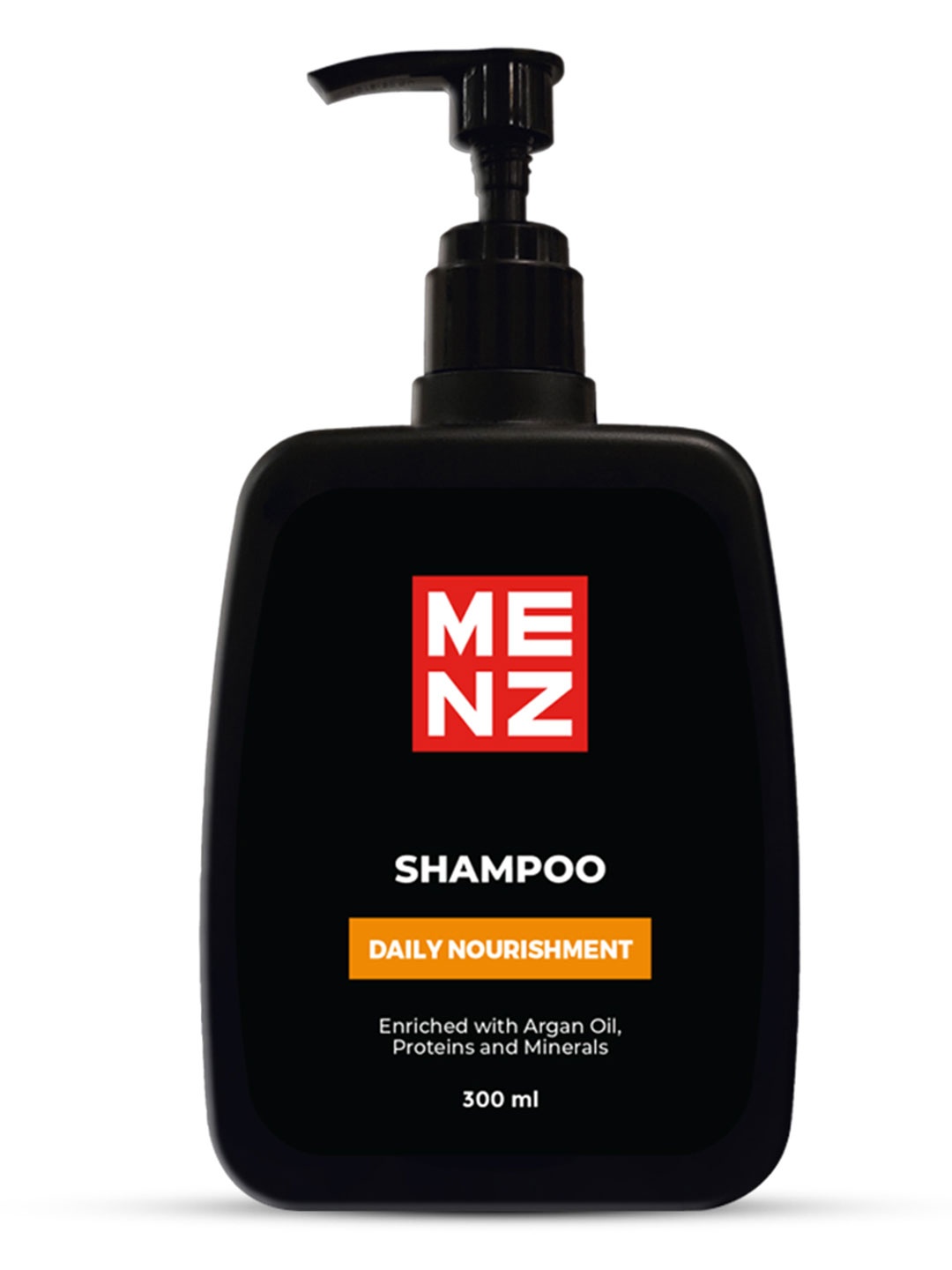 

MENZ Men Daily Nourishment Shampoo-300ml, Black