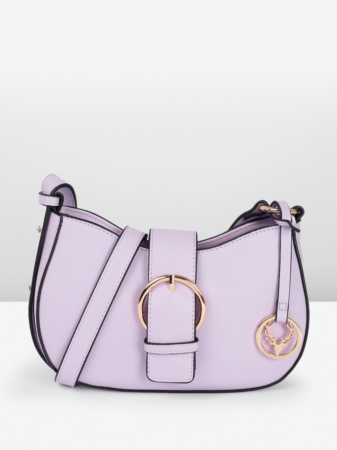 

Allen Solly Structured Sling Bag, Purple
