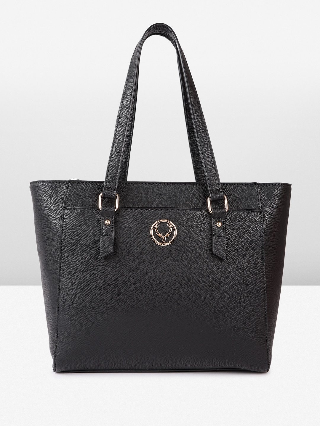 

Allen Solly Structured Shoulder Bag, Black