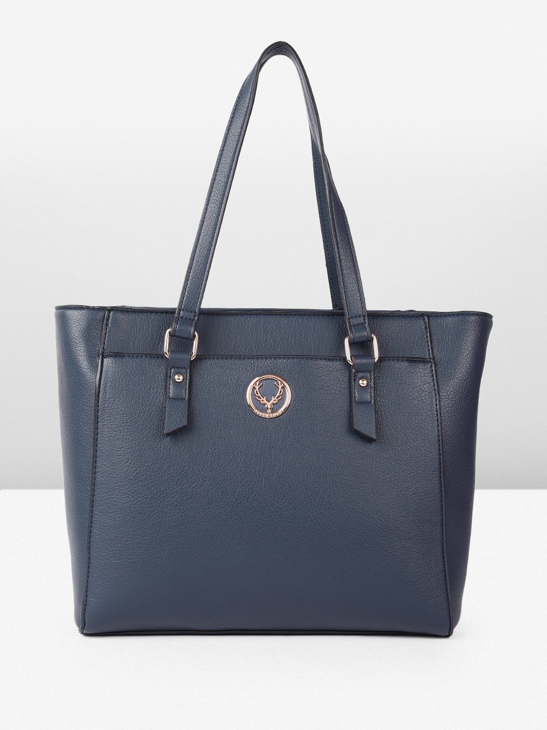 

Allen Solly Structured Shoulder Bag, Navy blue