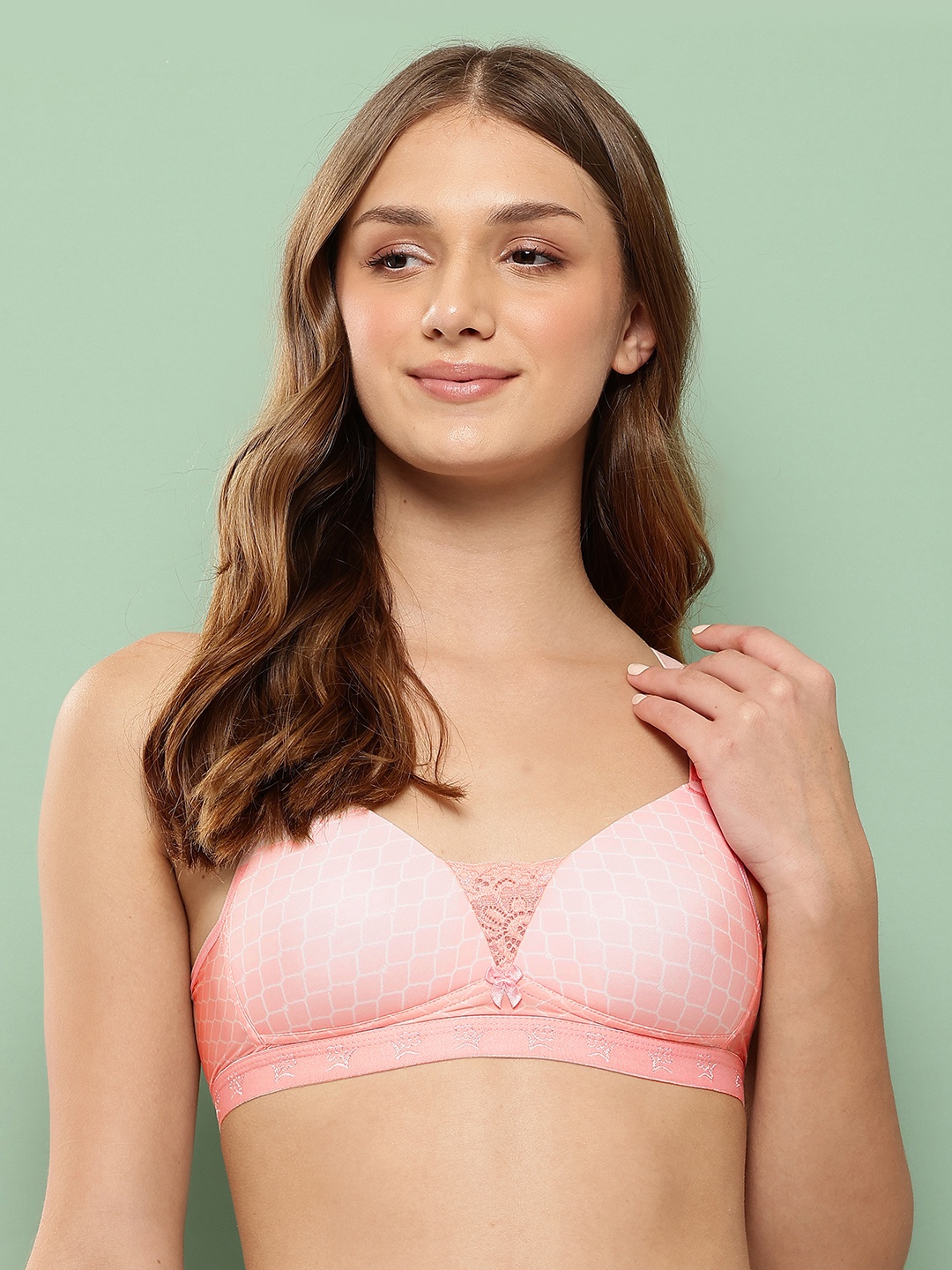 

Leading Lady Full Coverage Lightly Padded T-shirt Bra - BRA-4091-1, Peach
