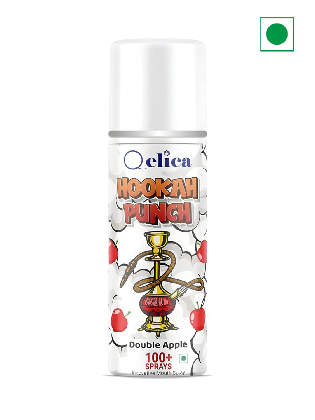 

Qelica Hook Punch Mouth Freshener Spray 10 g, White